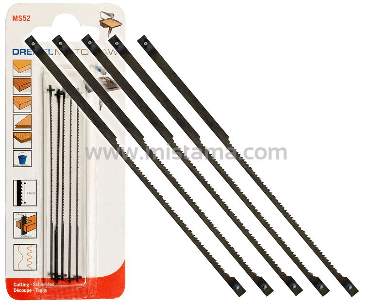 Brzeszczot do drewna MOTO-SAW MS52 DREMEL (5 sztuk)