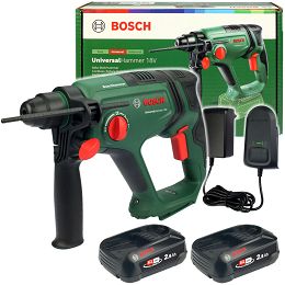 AKUMULATOROWY MŁOT UniversalHammer 18V BOSCH 2x2,5