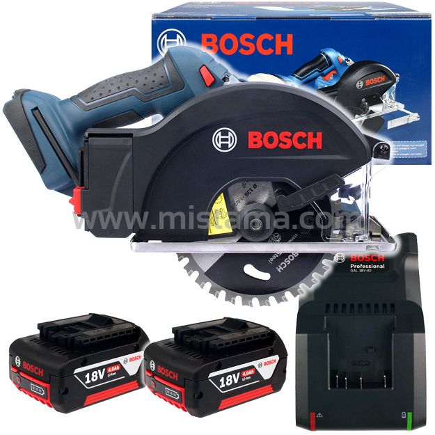 Pilarka do metalu GKM 18V-50 BOSCH 2x4,0Ah