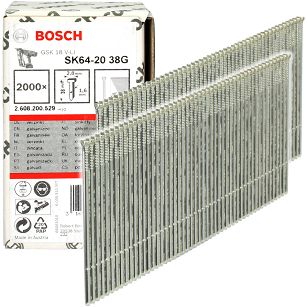 Gwoździe stolarskie 38mm typ SK64-20 38G do GNH 18V-64 BOSCH