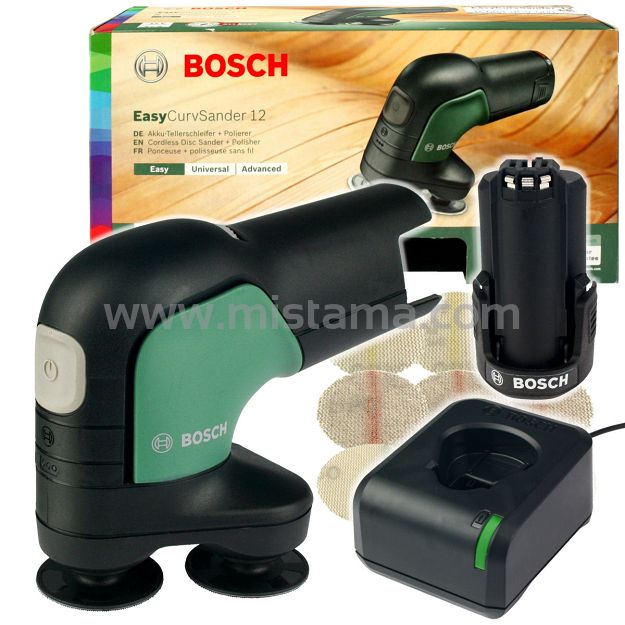 Szlifierka polerka EasyCurvSander 12 BOSCH 1x2,5Ah