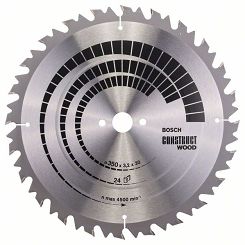Tarcza pilarska 350/30mm Construct Wood BOSCH (24 zęby)