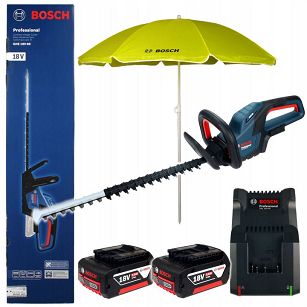 Sekator akumulatorowy 18V 50cm GHE 18V-50 BOSCH 2x5,0Ah