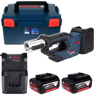 Akumulatorowa praska zaciskarka do rur GPT 18V-19 L-BOXX 2x5,0Ah