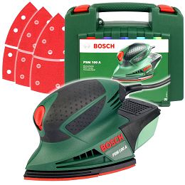 Szlifierka uniwersalna PSM 100A BOSCH + WALIZKA