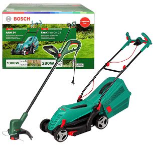 Kosiarka 34cm 1300W ARM 34 + podkaszarka żyłkowa EasyGrassCut 23 BOSCH
