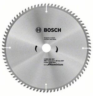 Tarcza pilarska 305/30mm Eco for Aluminium BOSCH (80 zębów)