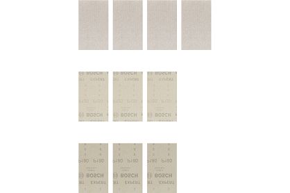 Zestaw 10 siatek ściernych na rzep 80x133 BOSCH EXPERT