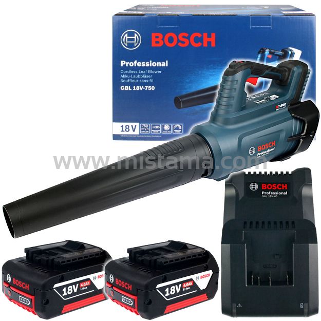 Dmuchawa akumulatorowa GBL 18V-750 BOSCH 2x4,0Ah