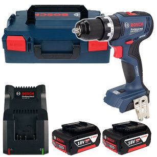 Wkrętarka z udarem 65Nm GSB 18V-65 BOSCH L-BOXX 2x5,0Ah