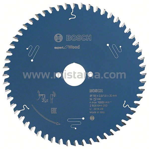 Tarcza pilarska 190/30mm Expert for Wood BOSCH (56 zębów)