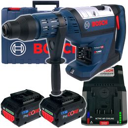 Akumulatorowy młot GBH 18V-45 C BOSCH 2x8,0Ah