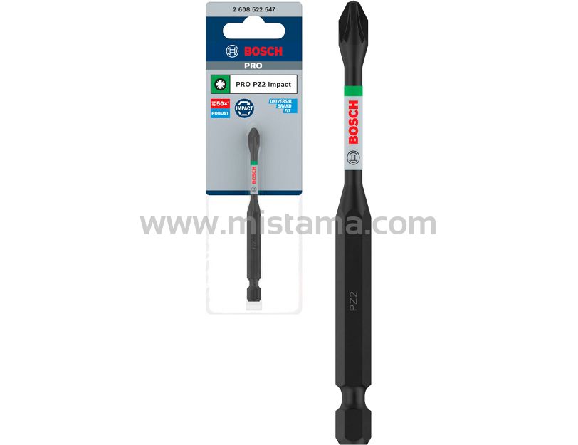 Klinga bit PZ2 90 mm IMPACT BOSCH PRO