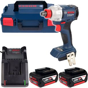 Klucz udarowy 285 Nm GDX 18V-285 BOSCH 2x5,0Ah L-BOXX