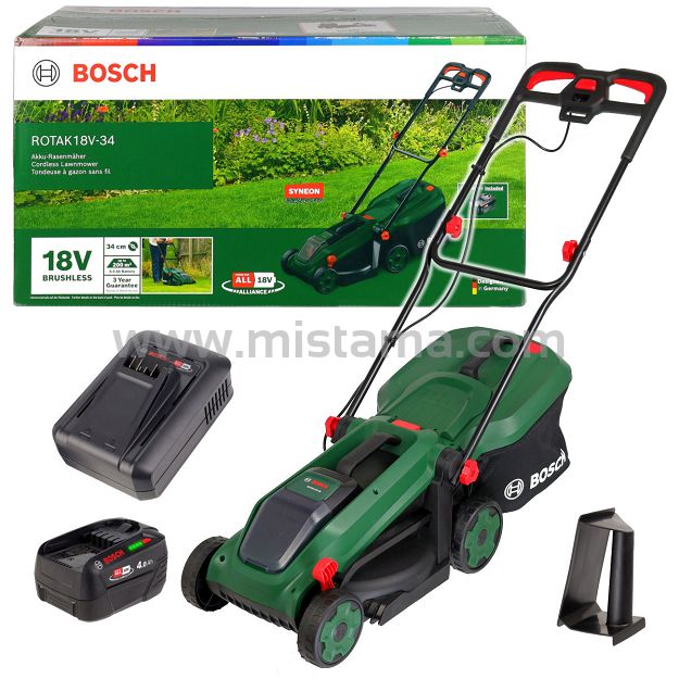 Kosiarka akumulatorowa ROTAK 18V-34 BOSCH 1x4,0Ah