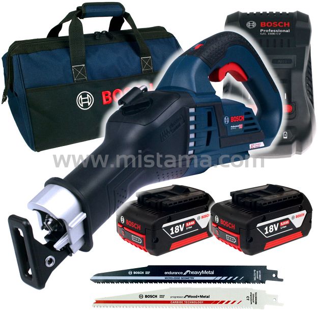 Piła szablasta GSA 18V-32 BOSCH 2x5,0Ah + torba