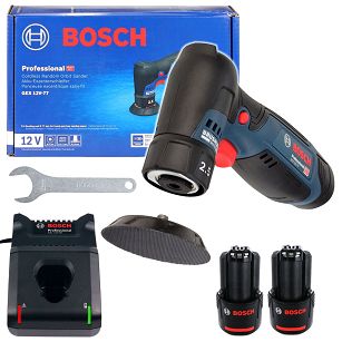 Szlifierka mimośrodowa GEX 12V-77 BOSCH 2x2,0Ah
