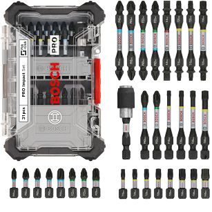 Zestaw 31 bitów i końcówek Impact Control BOSCH PRO