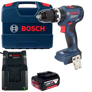 Wkrętarka z udarem 65Nm GSB 18V-65 BOSCH 1x4,0Ah + walizka