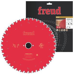 Tarcza piła widiowa 250/30 mm, 40 zębów FREUD do drewna, MDF