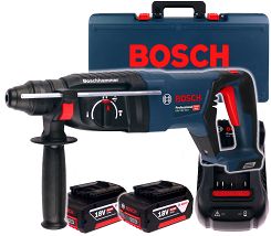 Akumulatorowy młot 18V 2,5J GBH 18V-26D BOSCH 2x5,0Ah + walizka