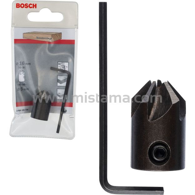 BOSCH Nasadzany pogłębiacz otworów nawiertak 5 / 16 mm do drewna