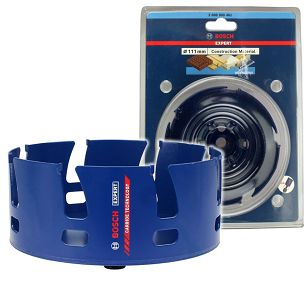 Piła otwornica 111mm Construction Material BOSCH EXPERT