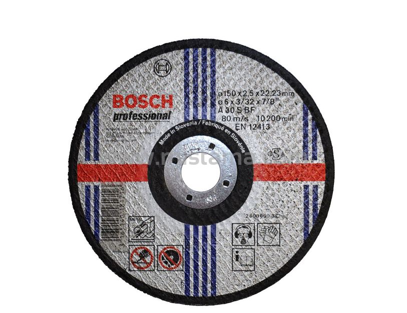 Tarcza korundowa 150/2,5mm BOSCH (do cięcia stali)
