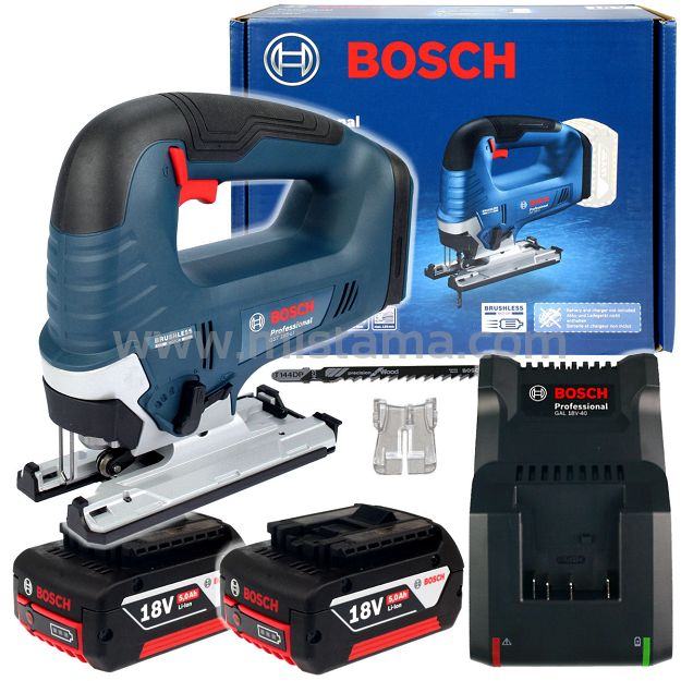 Wyrzynarka GST 185-LI BOSCH 2x5,0Ah BEZSZCZOTKOWA
