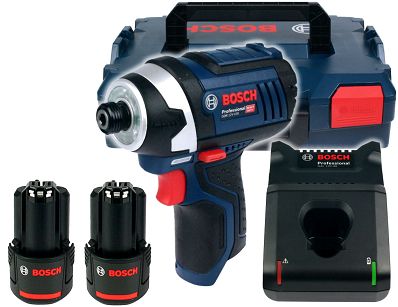 Zakrętarka udarowa GDR 12V-105 BOSCH 2x2,0Ah L-BOXX