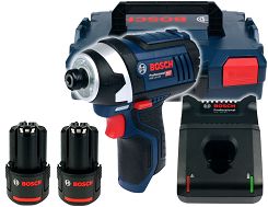 Zakrętarka udarowa GDR 12V-105 BOSCH 2x2,0Ah L-BOXX