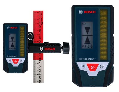 Odbiornik laserowy LR 7 do GLL/GCL BOSCH + uchwyt