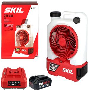 Wentylator z funkcją nawilżania powietrza 20V 3169 SKIL 1x4,0Ah