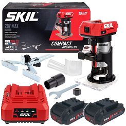 Frezarka krawędziowa 20V 3170 SKIL BEZSZCZOTKOWA 2x2,0Ah