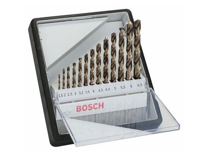 Zestaw 13 wierteł HSS-CO do metalu ROBUST Line BOSCH