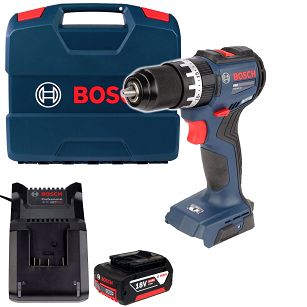 Wkrętarka z udarem 52Nm GSB 18V-52 BOSCH 1x5,0Ah + walizka