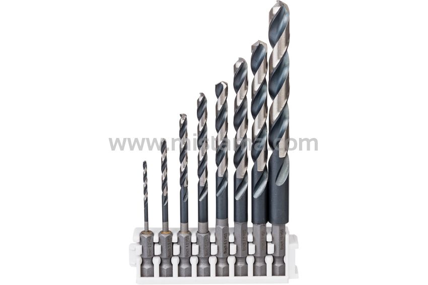 Zestaw 8 wierteł HSS Impact Control BOSCH