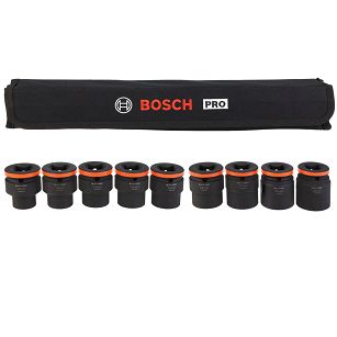 Zestaw 9 nasadek udarowych 17-32 mm 3/4" Pro Impact Socket Set BOSCH