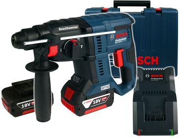 Młotowiertarka GBH 180-LI BOSCH 2x5,0Ah + walizka