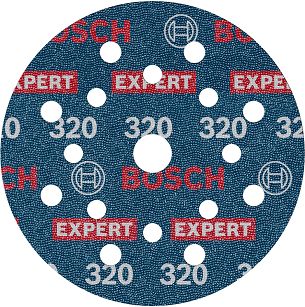 Papier ścierny 125mm GR. 320 FOIL 0780 BOSCH EXPERT