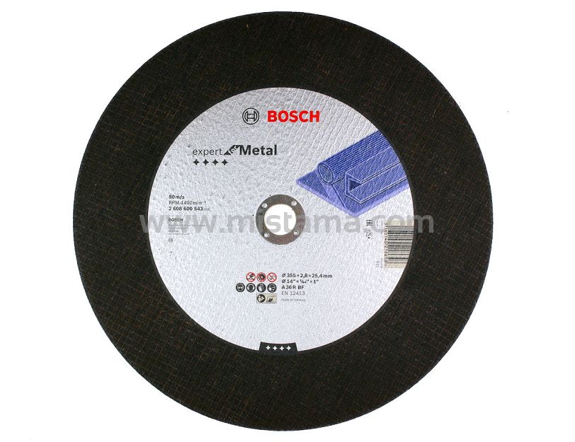 Tarcza korundowa 355/2,8mm BOSCH (do cięcia stali)