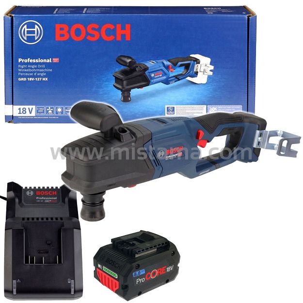 Wiertarka kątowa 18V 100Nm GRD 18V-127 HX BOSCH 1x8,0Ah