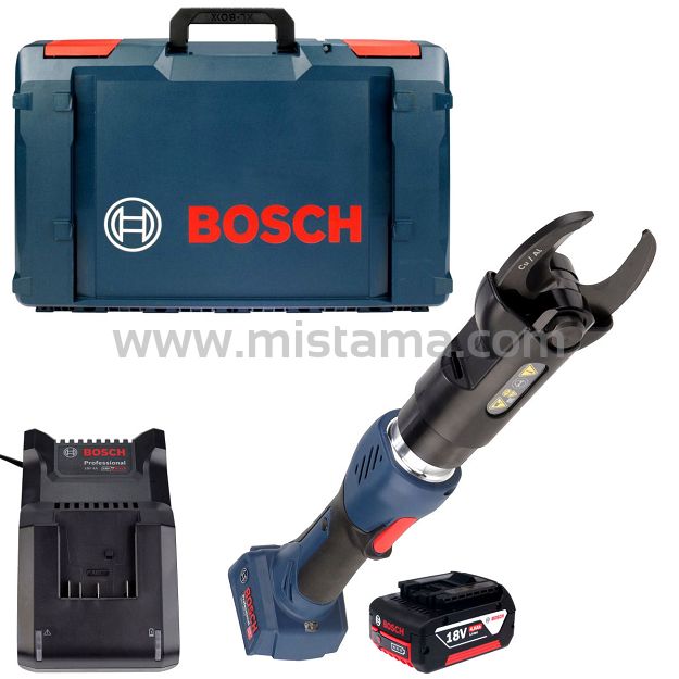 Nożyce przecinarka do kabli 40mm 50kN GKH 18V-50 BOSCH 1x4,0Ah
