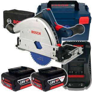 Zagłębiarka GKT 18V-52 GC BOSCH 2x5,0Ah L-BOXX