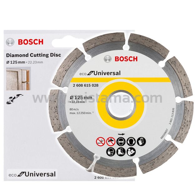 Tarcza diamentowa 125 mm BOSCH (beton, cegła, klinkier)