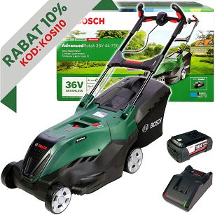 Kosiarka akumulatorowa 36V ADVANCEDROTAK 36V-44-750 BOSCH 1x6,0Ah