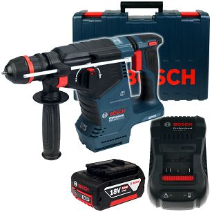 Młotowiertarka GBH 187-LI ONE CHUCK BOSCH 1x5,0Ah + walizka