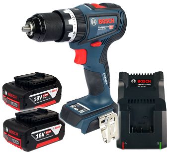 Wkrętarka z udarem GSB 18V-90 C BOSCH 2x5,0Ah