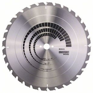 Tarcza pilarska 450/30mm Construct Wood BOSCH (32 zęby)