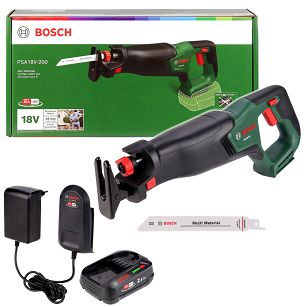 Piła szablasta PSA 18V-200 BOSCH 1x2,5Ah